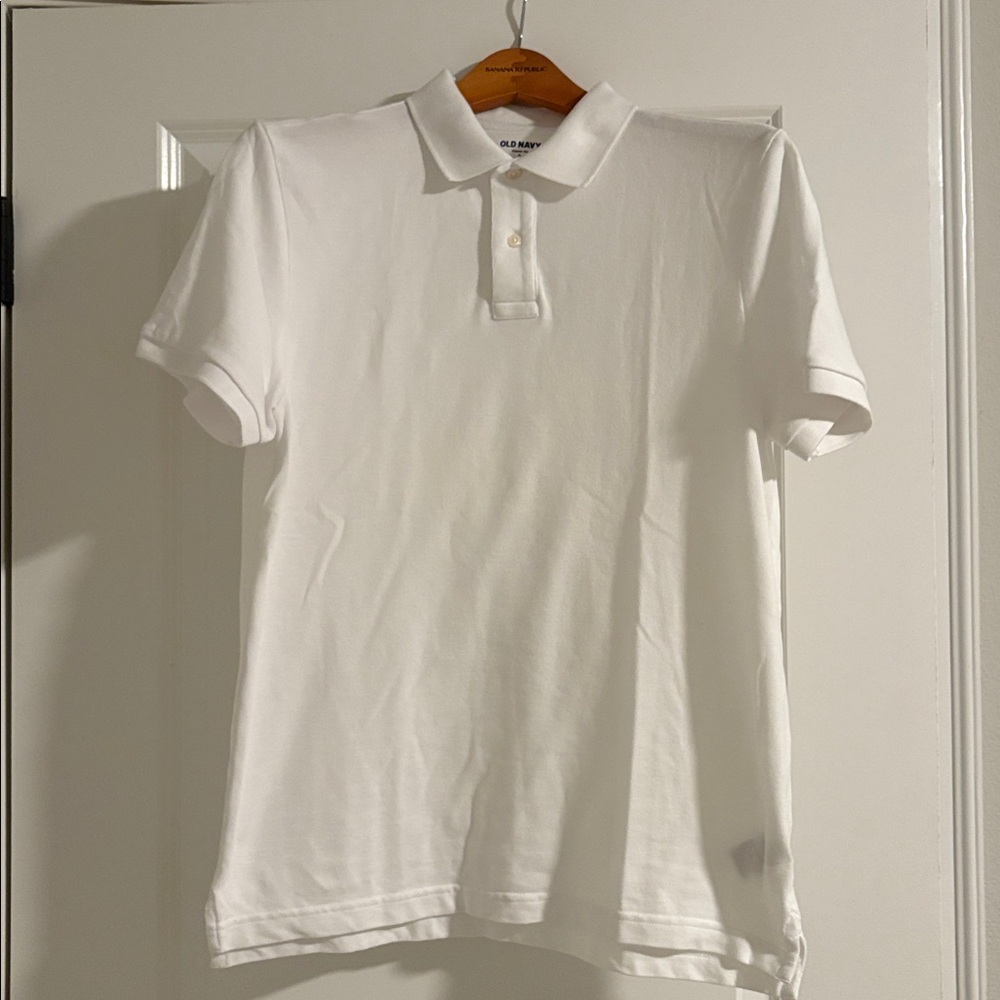 Old Navy Classic Fit white polo